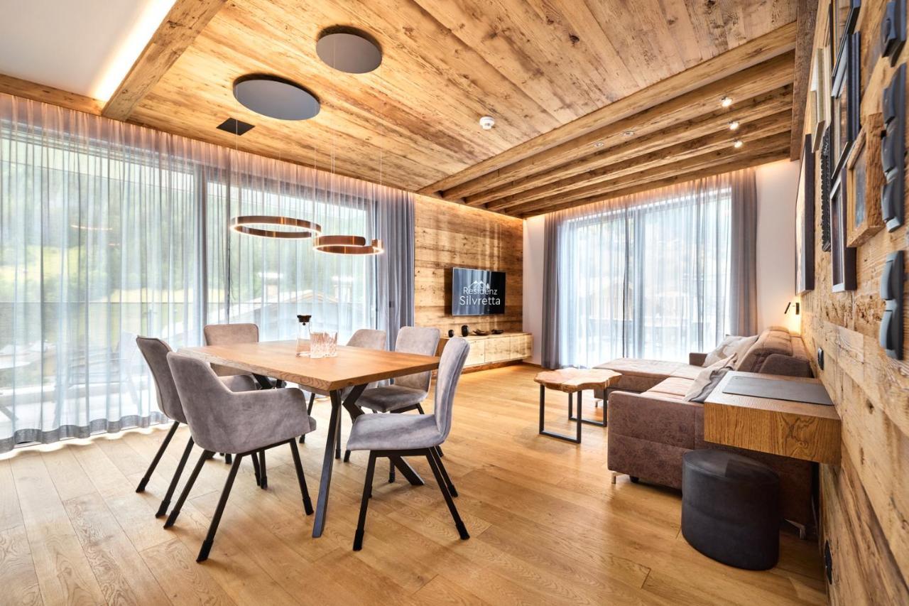 Das Luxurioese Chalet-Apartment In Der Residenz Silvretta - Inklusive Silvretta Card Premium See Exteriör bild